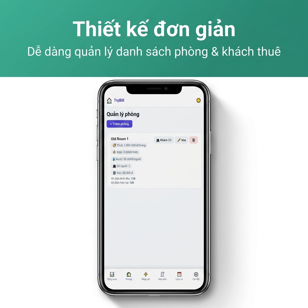 Tính tiền phòng