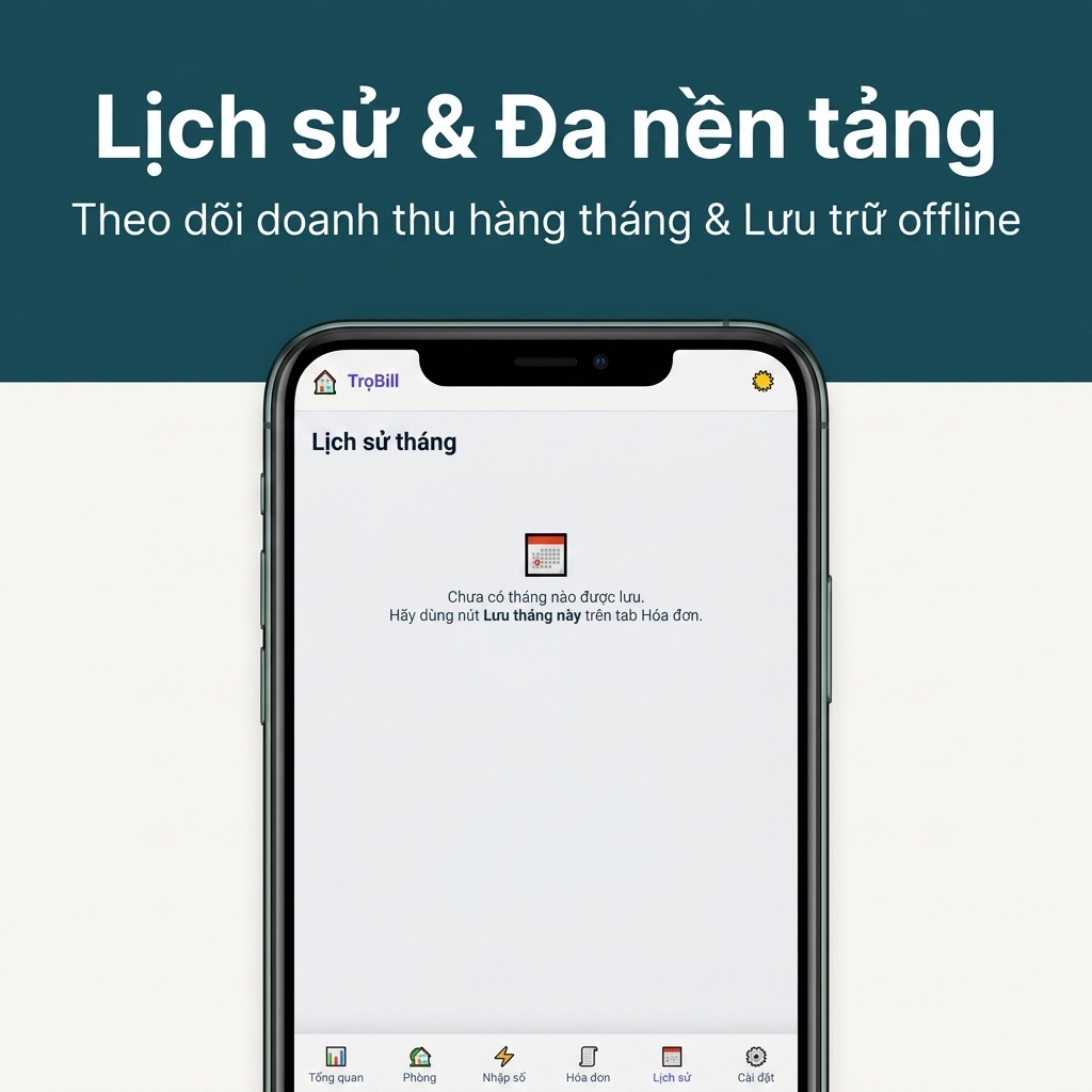 Lịch sử & Lưu trữ Offline